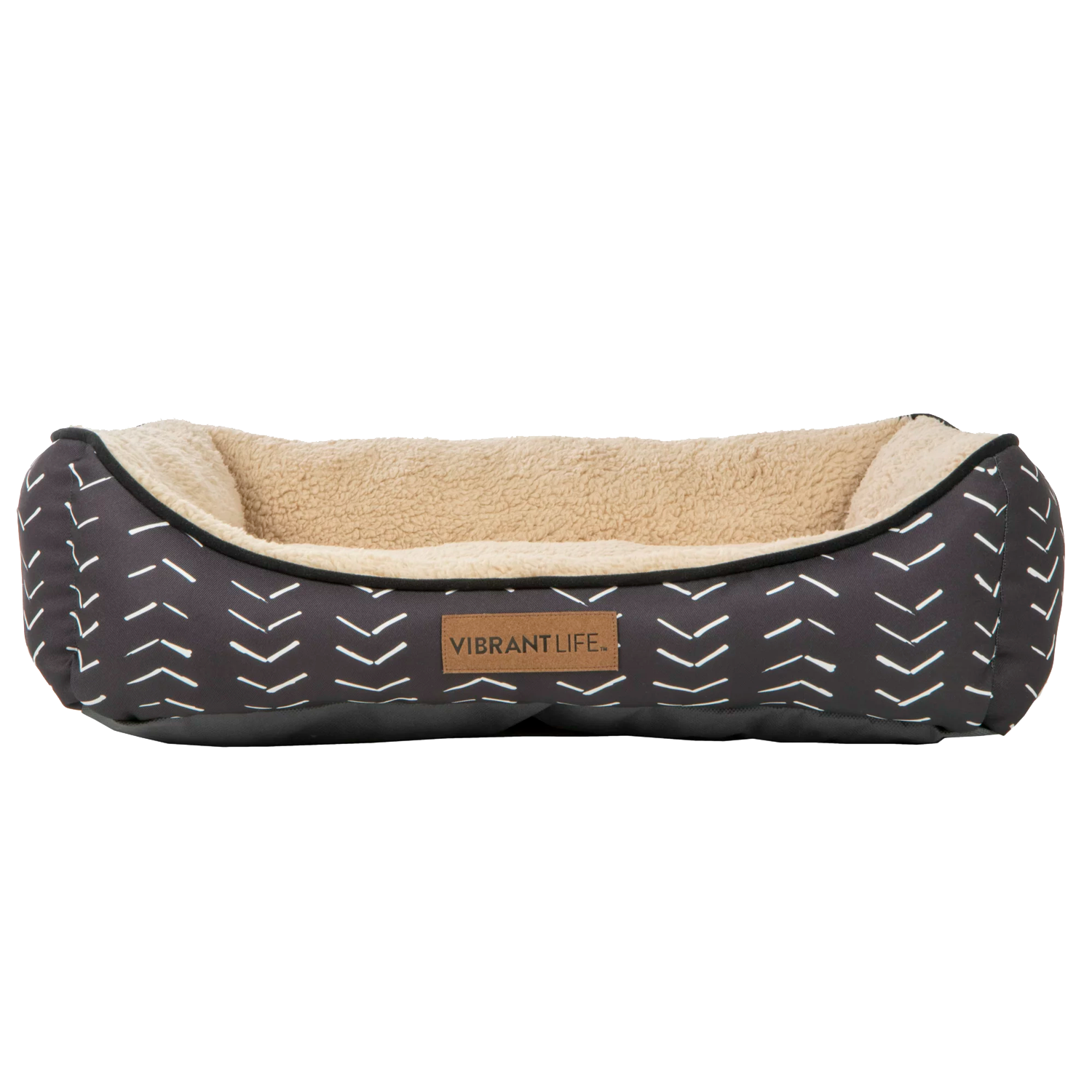 Vibrant Life Luxe Cuddler Mattress Edition Dog Bed, Medium, 27_x21_, Up to 40lbs