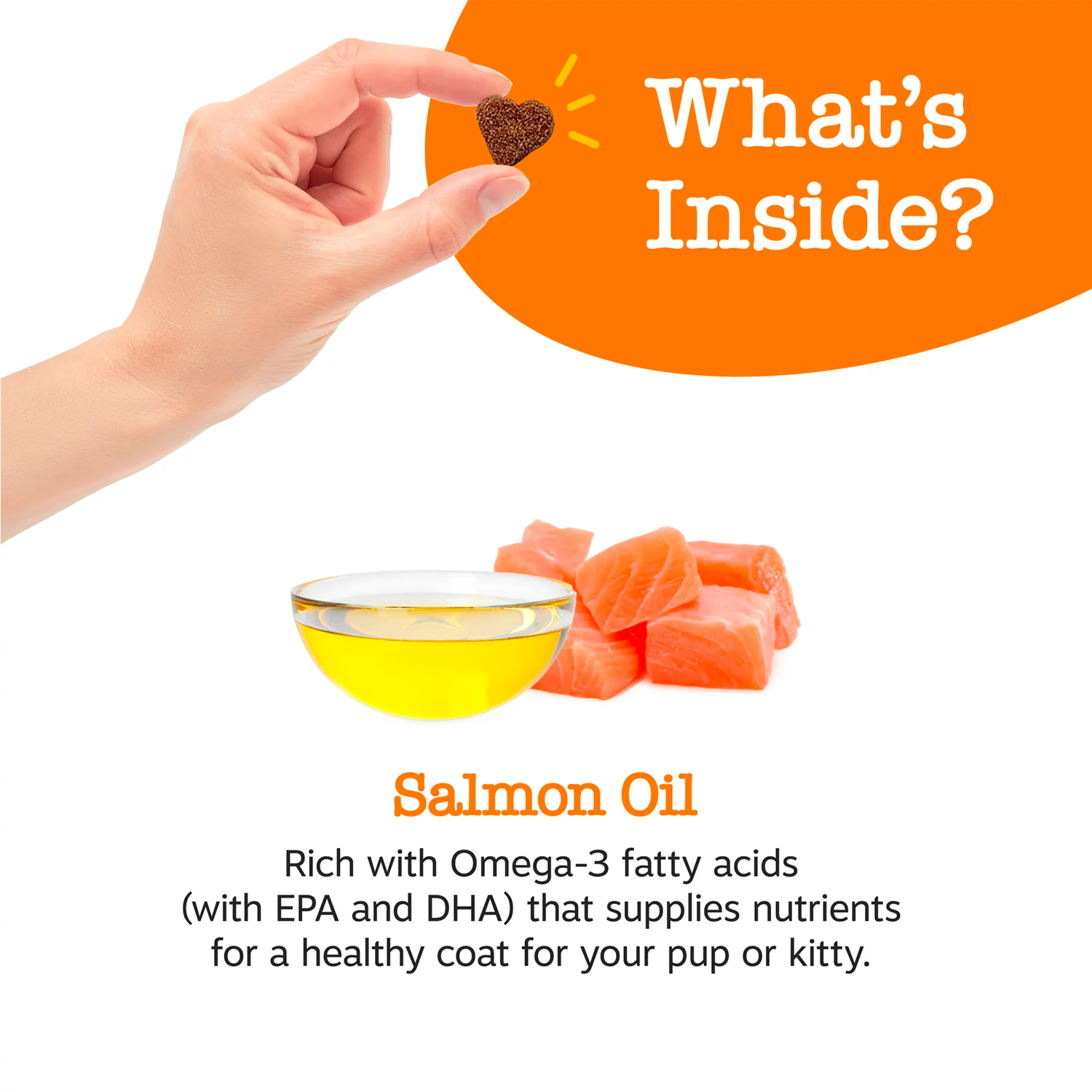 Zesty Paws Pure Wild Alaskan Salmon Oil Liquid Food Supplement for Dogs or Cats, 8 fl oz - immagine 2